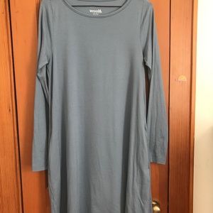 Wool& Rowena XS Dress Dusty Blue
